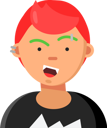 پیش‌نمایش فایل funky-girl-character-8306312 از پک شخصیت‌های انسانی