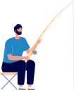 پیش‌نمایش فایل beard-man-catching-fish-8301651 از پک صیاد