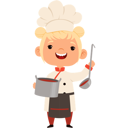 پیش‌نمایش فایل boy-cooking-soup-in-pot-11757600 از پک کودکان در حال آشپزی