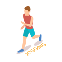 پیش‌نمایش فایل man-daily-goes-for-morning-jogging-11962069 از پک سبک زندگی سالم به شکل ایزومتریک