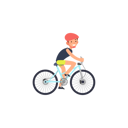 پیش‌نمایش فایل boy-cycling-on-road-11961889 از پک خانواده ورزشکار و شاد