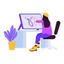پیش‌نمایش فایل female-artist-doing-painting-9012110 از پک آموزش