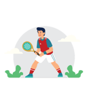 پیش‌نمایش فایل man-playing-tennis-9370267 از پک ورزش ها