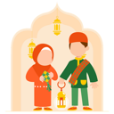 پیش‌نمایش فایل muslim-girl-and-boy-celebrating-ramadan-9370797 از پک رمضان