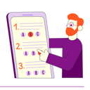 پیش‌نمایش فایل boy-giving-online-mcq-exam-9422011 از پک Eduify – آموزش
