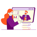 پیش‌نمایش فایل girl-learning-online-from-professor-9422010 از پک Eduify – آموزش