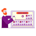 پیش‌نمایش فایل teacher-teaching-on-smart-whiteboard-9422008 از پک Eduify – آموزش