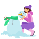 پیش‌نمایش فایل girl-making-snowman-10629310 از پک فعالیت های زمستانی