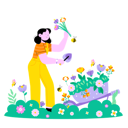 پیش‌نمایش فایل woman-collecting-flower-11609757 از پک بهار
