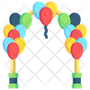 پیش‌نمایش فایل balloon-arch-11048880 از پک بسته آیکون‌های کارناوال