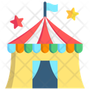 پیش‌نمایش فایل carnival-tent-11048846 از پک بسته آیکون‌های کارناوال