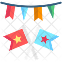 پیش‌نمایش فایل festival-flags-11048884 از پک بسته آیکون‌های کارناوال