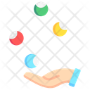 پیش‌نمایش فایل juggler-balls-11048843 از پک بسته آیکون‌های کارناوال