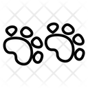 پیش‌نمایش فایل dog-footprint-6659282 از پک حیوان