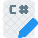 پیش‌نمایش فایل c-sharp-file-pencil-4663055 از پک فایل‌ها کدنویسی