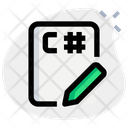 پیش‌نمایش فایل c-sharp-file-pencil-4663655 از پک فایل‌ها کدنویسی