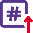 پیش‌نمایش فایل hashtag-up-4665381 از پک سئو