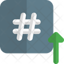 پیش‌نمایش فایل hashtag-up-4665160 از پک سئو