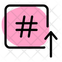 پیش‌نمایش فایل hashtag-up-4665053 از پک سئو