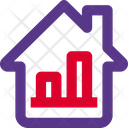 پیش‌نمایش فایل bar-chart-house-4789982 از پک خانه هوشمند
