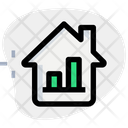 پیش‌نمایش فایل bar-chart-house-4789882 از پک خانه هوشمند