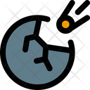 پیش‌نمایش فایل falling-meteor-on-a-planet-4859782 از پک نجوم و کاوش فضا