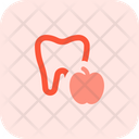 پیش‌نمایش فایل tooth-apple-5153802 از پک دندان‌پزشکی