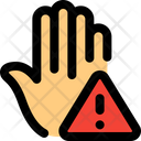 پیش‌نمایش فایل hand-warning-5243991 از پک کرونا
