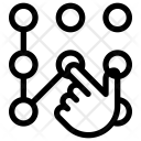 پیش‌نمایش فایل lock-pattern-13 از پک Touch Gestures 
