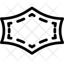 پیش‌نمایش فایل hexagonal-frame-1 از پک قاب‌ها