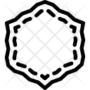 پیش‌نمایش فایل hexagonal-frame-4 از پک قاب‌ها