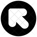 پیش‌نمایش فایل north-west-arrow از پک فلش