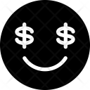 پیش‌نمایش فایل money-eye-face از پک Emoticons 
