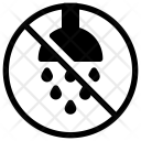 پیش‌نمایش فایل no-shower-1 از پک Pictograms 