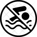 پیش‌نمایش فایل no-swimming-5 از پک Pictograms 