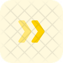 پیش‌نمایش فایل chevron-double-3015251 از پک UI پایه