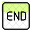 پیش‌نمایش فایل end-3027855 از پک صفحه‌کلید