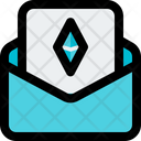 پیش‌نمایش فایل ethereum-mail-3059090 از پک ارز دیجیتال