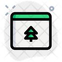 پیش‌نمایش فایل browser-pine-tree-3094485 از پک کریسمس