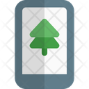 پیش‌نمایش فایل handphone-pine-tree-3094342 از پک کریسمس
