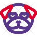 پیش‌نمایش فایل pug-heart-eyes-3116688 از پک حیوانات جلد ۴