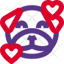 پیش‌نمایش فایل pug-smiling-with-hearts-3116673 از پک حیوانات جلد ۴
