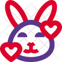 پیش‌نمایش فایل rabbit-smiling-with-hearts-3116629 از پک حیوانات جلد ۴