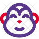 پیش‌نمایش فایل monkey-smiling-eyes-3116602 از پک حیوانات جلد ۳