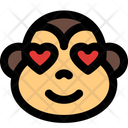 پیش‌نمایش فایل monkey-heart-eyes-3116213 از پک حیوانات جلد ۳