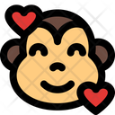 پیش‌نمایش فایل monkey-smiling-with-hearts-3116280 از پک حیوانات جلد ۳