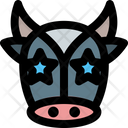 پیش‌نمایش فایل cow-star-struck-3116071 از پک حیوانات جلد ۱