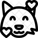 پیش‌نمایش فایل fox-smiling-with-hearts-3140031 از پک حیوان – جلد ۲