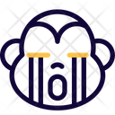 پیش‌نمایش فایل monkey-crying-3140285 از پک حیوان – جلد ۲