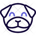 پیش‌نمایش فایل pug-smiling-3140497 از پک حیوان – جلد ۴